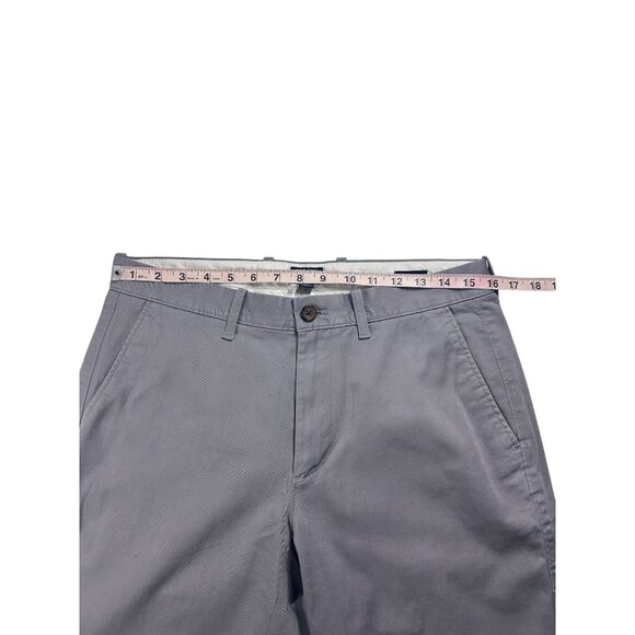 J.Crew Mens Straight-Fit Flex Chinos Size 31x32Gray - Picture 6 of 12